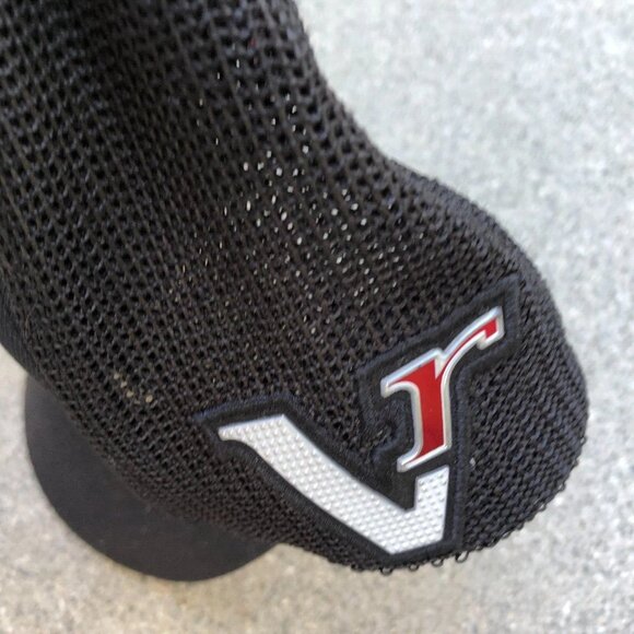 NIKE GOLF Trucker Hat Men's M/L FlexFit Black VR 20XI Embroidered Cap - Picture 4 of 7